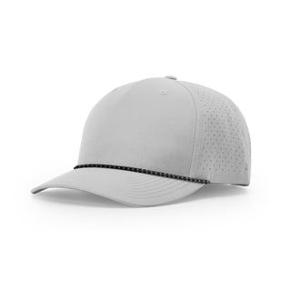 Richardson Laser Perf Performance Rope Cap (Silver/Black-Silver)