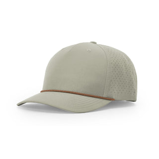 Richardson Laser Perf Performance Rope Cap (Trench Coat/Russet-Grey)