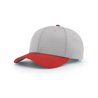 Richardson Pro Mesh Adjustable (Grey/Red)