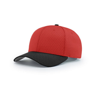 Richardson Pro Mesh Adjustable (Red/Black)