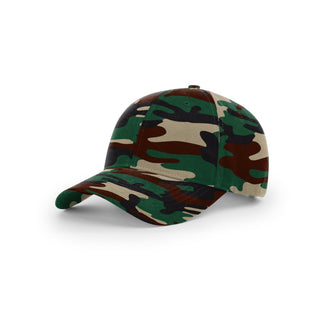 Richardson Casual Twill Camo Strapback (Green Camo)