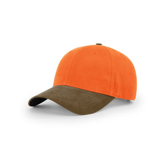 Richardson Blaze Crown W/ Duck Cloth Visor (Blaze Orange/Buck)