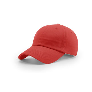 Richardson Relaxed Twill Snapback (Red)