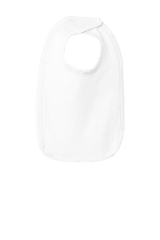 Rabbit Skins Infant Premium Jersey Bib (White)