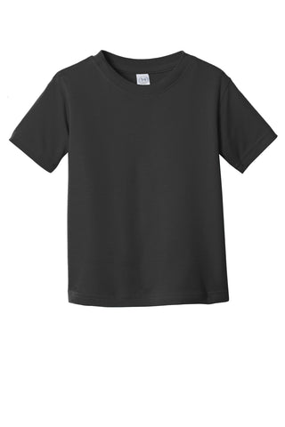 Rabbit Skins Toddler Fine Jersey Tee (Black)