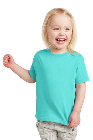 Rabbit Skins Toddler Fine Jersey Tee (Caribbean)