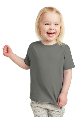 Rabbit Skins Toddler Fine Jersey Tee (Charcoal)