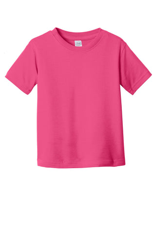 Rabbit Skins Toddler Fine Jersey Tee (Hot Pink)