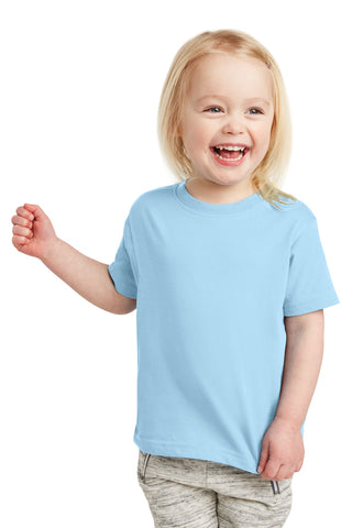 Rabbit Skins Toddler Fine Jersey Tee (Light Blue)