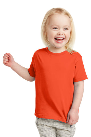 Rabbit Skins Toddler Fine Jersey Tee (Orange)