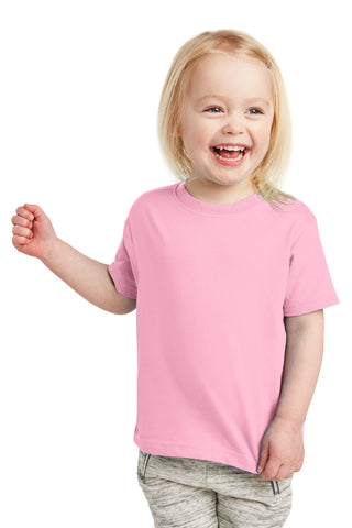 Rabbit Skins Toddler Fine Jersey Tee (Pink)