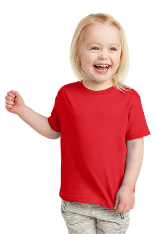 Rabbit Skins Toddler Fine Jersey Tee (Red)