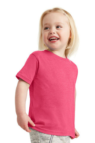 Rabbit Skins Toddler Fine Jersey Tee (Vintage Hot Pink)