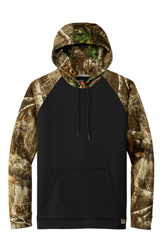 Russell Outdoors Realtree Performance Colorblock Pullover Hoodie (Black/ Realtree Edge)