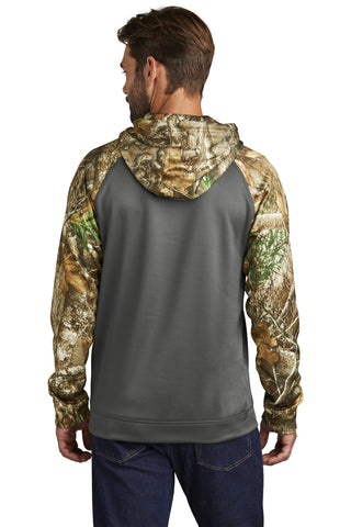 Russell Outdoors Realtree Performance Colorblock Pullover Hoodie (Magnet/ Realtree Edge)