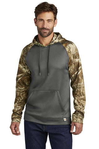 Russell Outdoors Realtree Performance Colorblock Pullover Hoodie (Magnet/ Realtree Edge)