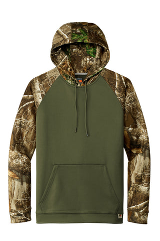 Russell Outdoors Realtree Performance Colorblock Pullover Hoodie (Olive Drab Green/ Realtree Edge)