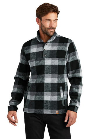 Russell Outdoors Basin Snap Pullover RU551 (Deep Black Plaid)