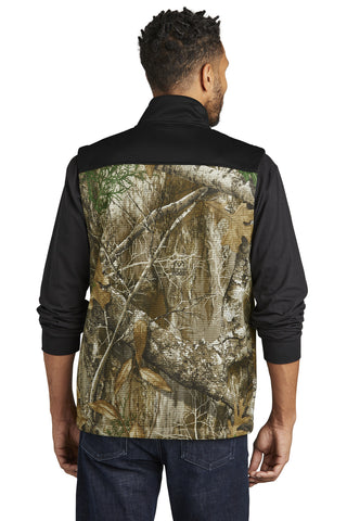 Russell Outdoors Realtree Atlas Colorblock Soft Shell Vest (Deep Black/ Realtree Edge)