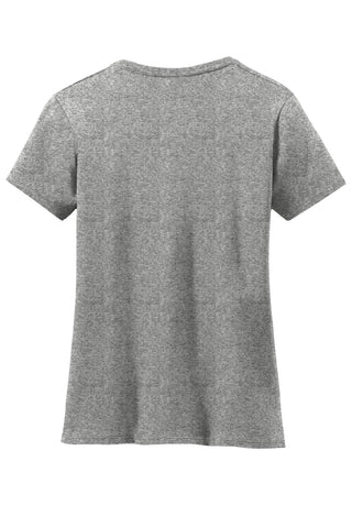 Hanes Ladies Perfect-T Cotton V-Neck T-Shirt (Light Steel)