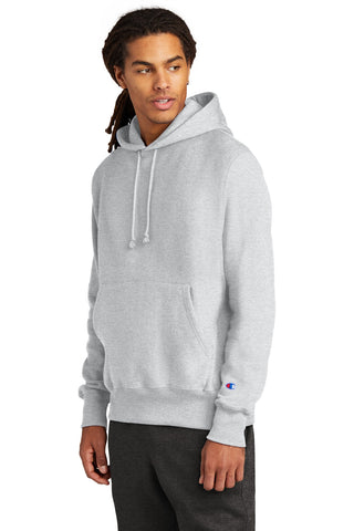 Champion Reverse Weave Hooded Sweatshirt (Ash)