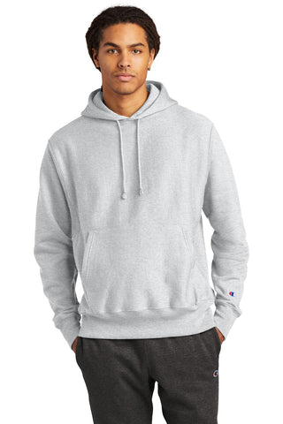 Champion Reverse Weave Hooded Sweatshirt (Ash)