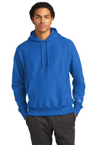 Champion Reverse Weave Hooded Sweatshirt (Athletic Royal)