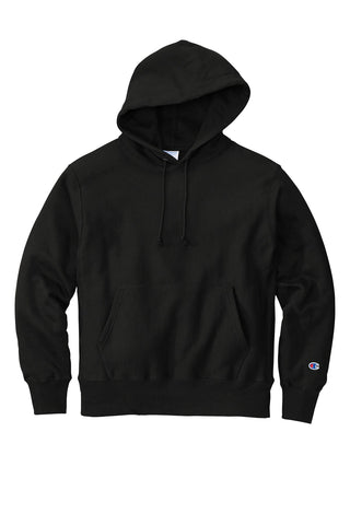 Champion Reverse Weave Hooded Sweatshirt (Black)