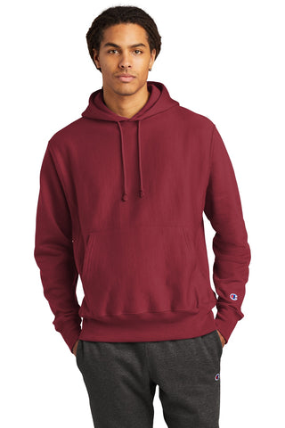 Champion Reverse Weave Hooded Sweatshirt (Cardinal)