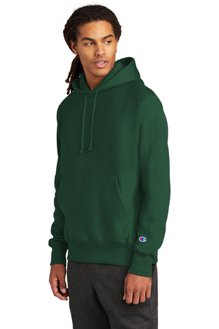 Champion Reverse Weave Hooded Sweatshirt (Dark Green)