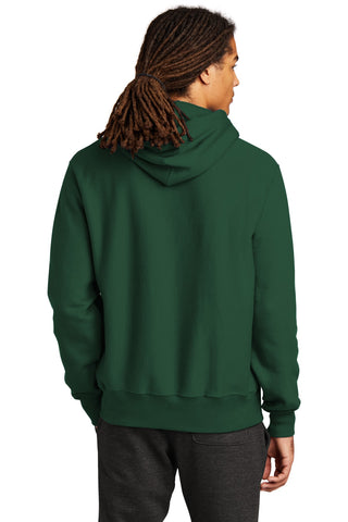 Champion Reverse Weave Hooded Sweatshirt (Dark Green)