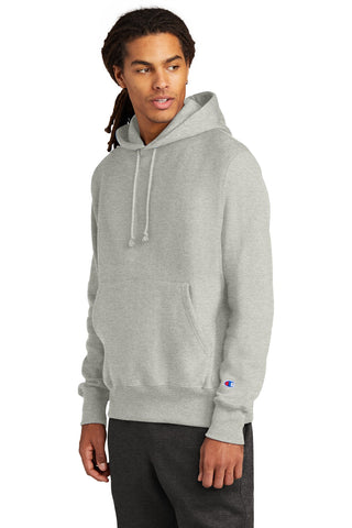 Champion Reverse Weave Hooded Sweatshirt (Oxford Grey)
