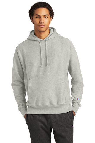 Champion Reverse Weave Hooded Sweatshirt (Oxford Grey)