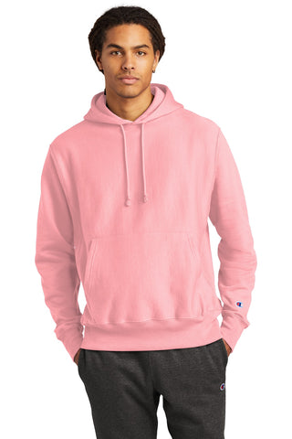 Champion Reverse Weave Hooded Sweatshirt (Pink Candy)