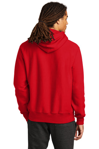 Champion Reverse Weave Hooded Sweatshirt (Red)