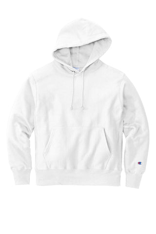 Champion Reverse Weave Hooded Sweatshirt (White)