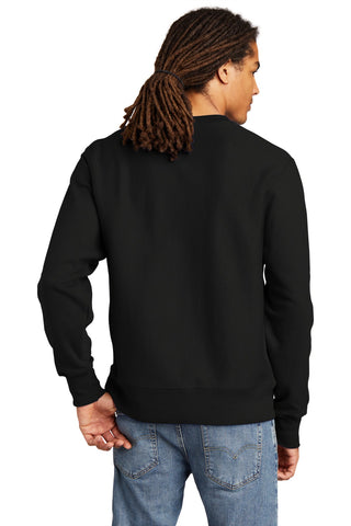 Champion Reverse Weave Crewneck Sweatshirt (Black)