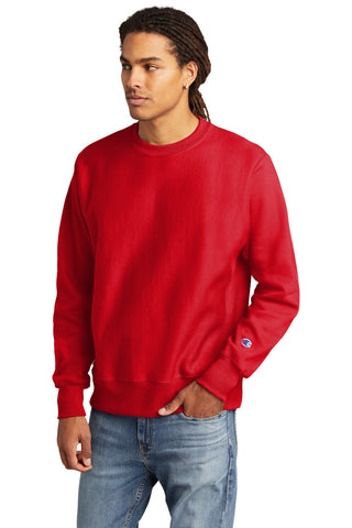 Champion Reverse Weave Crewneck Sweatshirt (Red)