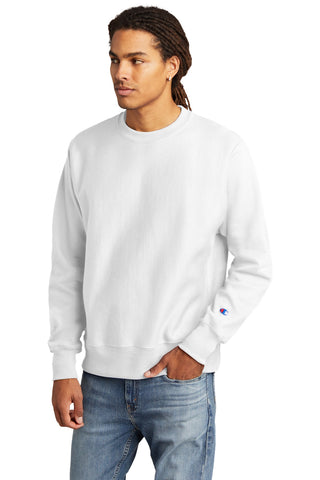 Champion Reverse Weave Crewneck Sweatshirt (White)