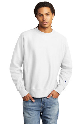 Champion Reverse Weave Crewneck Sweatshirt (White)