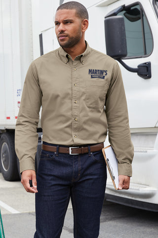 Port Authority Short Sleeve Twill Shirt (Classic Navy)