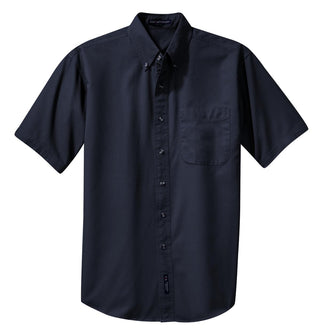 Port Authority Short Sleeve Twill Shirt (Classic Navy)