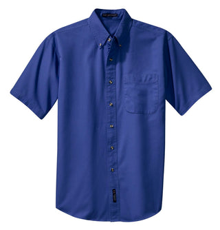 Port Authority Short Sleeve Twill Shirt (Faded Blue)