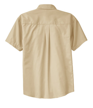 Port Authority Short Sleeve Easy Care Shirt (Stone)