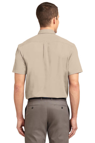 Port Authority Short Sleeve Easy Care Shirt (Stone)