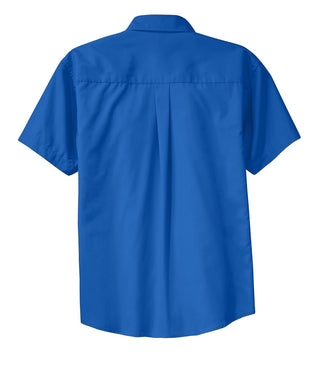 Port Authority Short Sleeve Easy Care Shirt (Strong Blue)