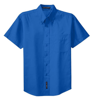 Port Authority Short Sleeve Easy Care Shirt (Strong Blue)