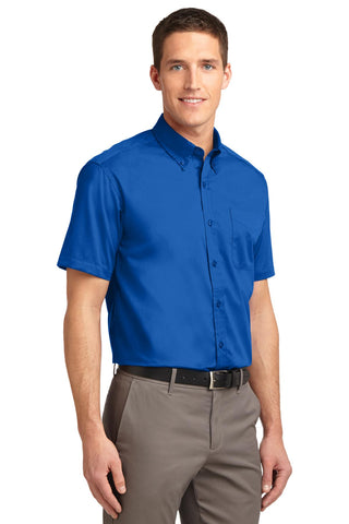 Port Authority Short Sleeve Easy Care Shirt (Strong Blue)