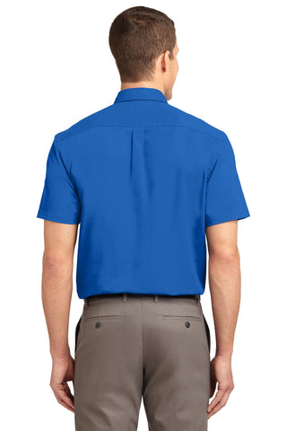 Port Authority Short Sleeve Easy Care Shirt (Strong Blue)