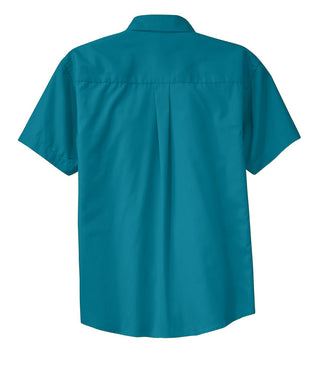 Port Authority Short Sleeve Easy Care Shirt (Teal Green)